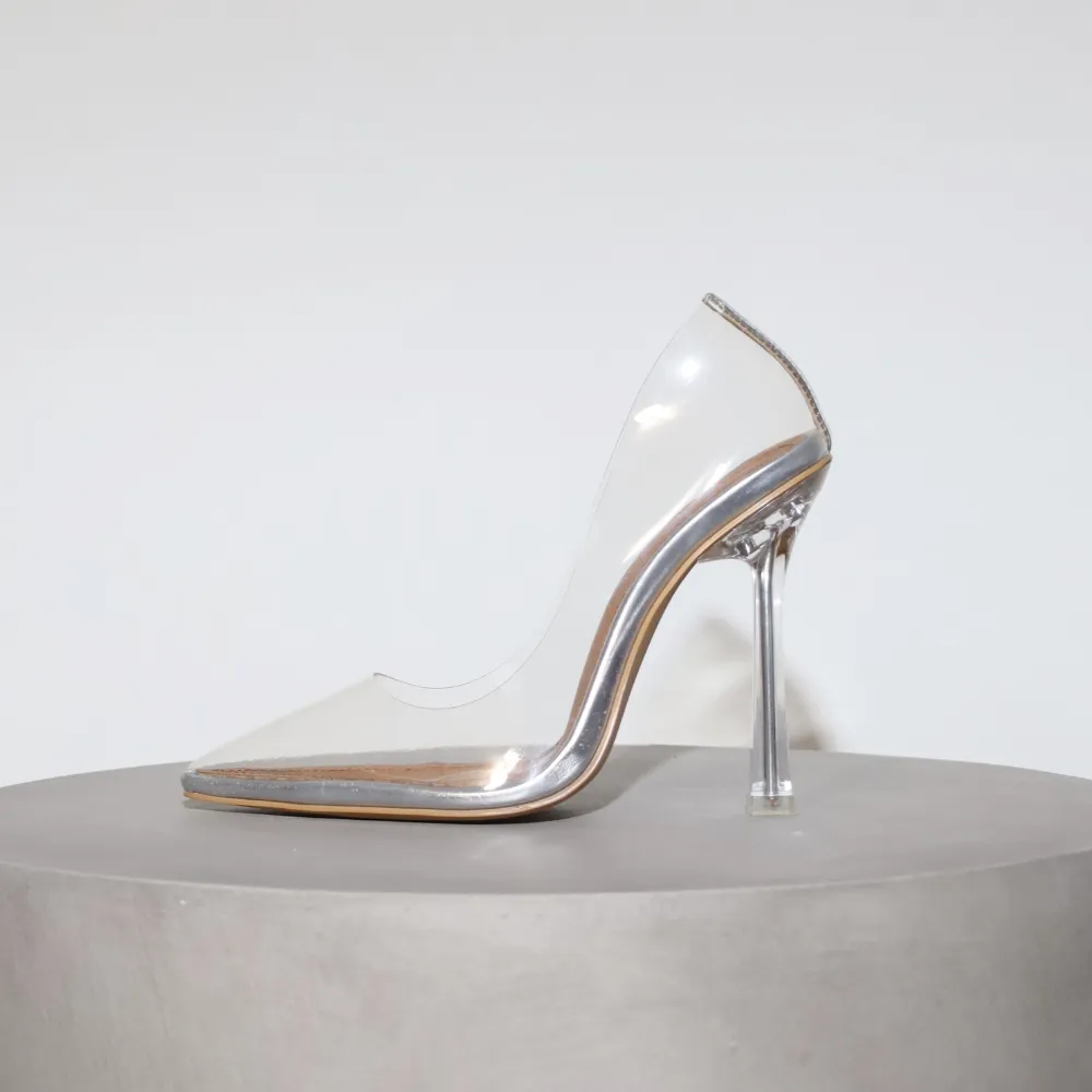 Yonce Glass Pumps