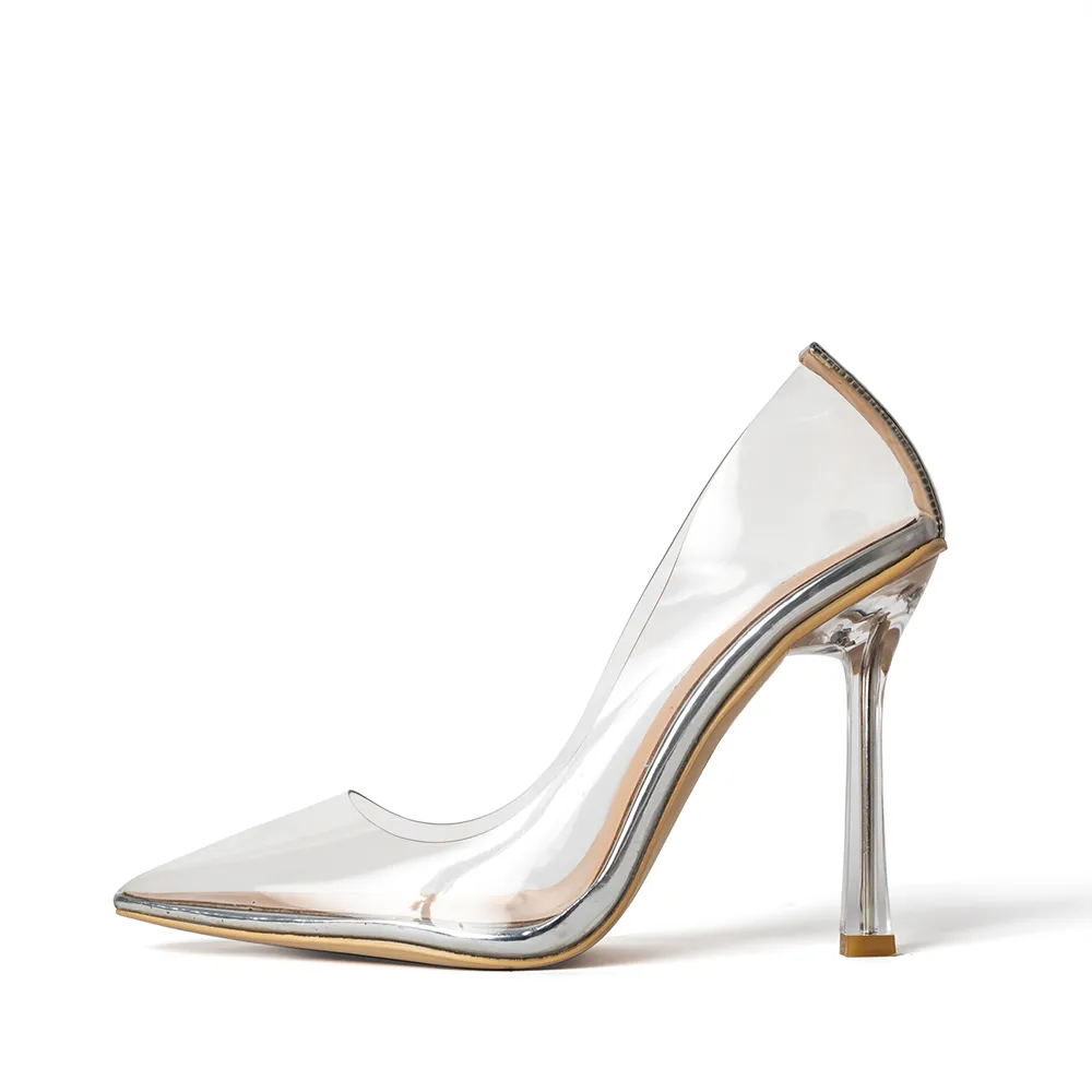 Yonce Glass Pumps